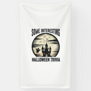 Vintage Halloween Trivia Ghost Moon Shirt Design_1 Banner