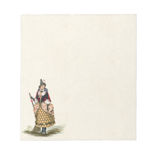 Vintage Halloween Witch Notepad