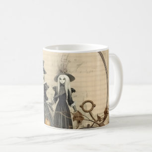 Vintage Halloween Witchcraft (12) Coffee Mug