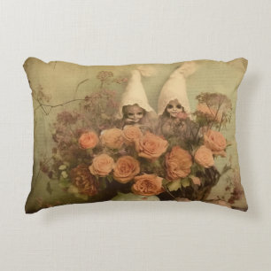 Vintage Halloween Witchcraft (2) Decorative Cushion