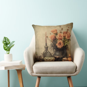 Vintage Halloween Witchcraft (4) Cushion