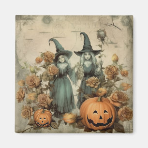 Vintage Halloween Witchcraft (6) Magnet
