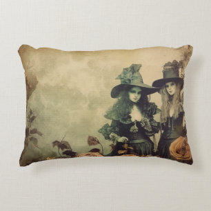 Vintage Halloween Witchcraft (7) Decorative Cushion