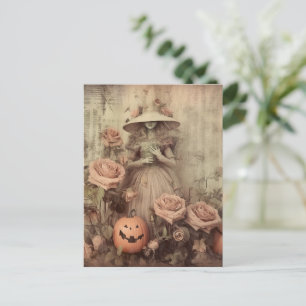 Vintage Halloween Witchcraft (9) Postcard