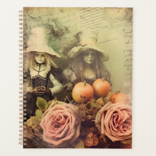 Vintage Halloween Witchcraft Planner