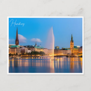 vintage Hamburg Germany Elbphilharmonie Travel  Postcard