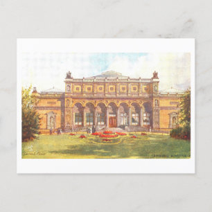 Vintage Hamburger/Hamburg Kunsthalle in Germany Postcard