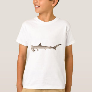 Vintage Hammerhead Shark Illustration Retro Sharks T-Shirt
