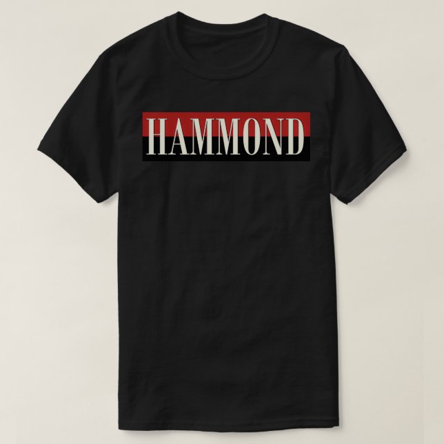 Vintage Hammond  T-Shirt (Design Front)