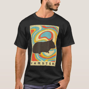 Vintage Hamster Animal Retro Style T-Shirt