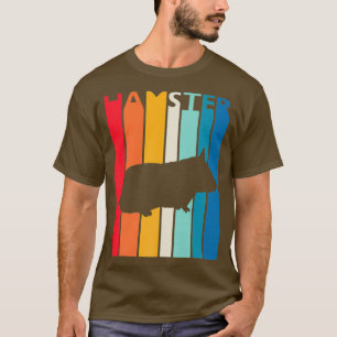 Vintage Hamster Shirt Retro Gift for Animal