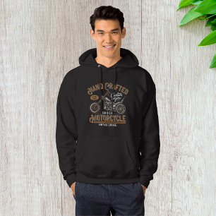Vintage Hand Crafted Motorcycle Custom Design Hoodie