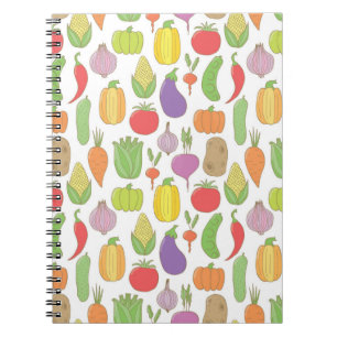 Vintage hand drawn doodle seamless background with notebook