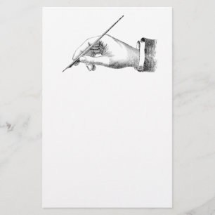 Vintage Hand Writing Stationery