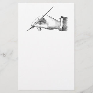 Vintage Hand Writing Stationery