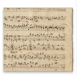 Vintage Handwritten Sheet Music (Organ) Scarf<br><div class="desc">Antique handwritten organ music covers this chiffon scarf. Great gift idea for music lovers.</div>