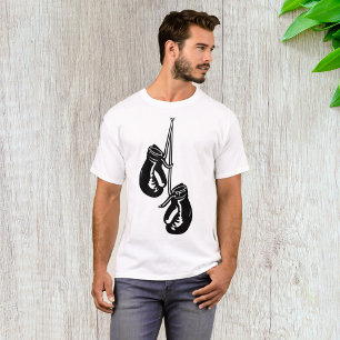 Vintage Hanging Boxing Gloves Retro Fighter T-Shirt