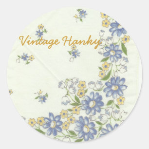 Vintage Hanky Stickers