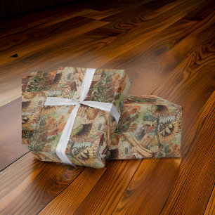 Vintage Hansel and Gretel Wrapping Paper