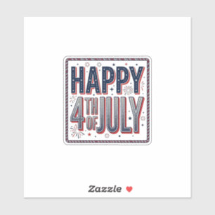 Vintage Happy 4th of July Patriotic Shirt Design_1