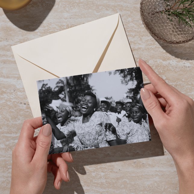 Vintage Happy Black Women Dancing Postcard  (Creator Uploaded)