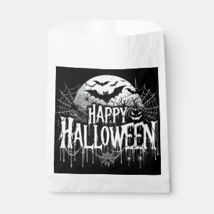 Vintage happy Halloween art Favour Bags