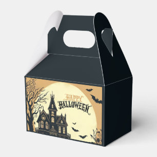 Vintage happy Halloween art Favour Box