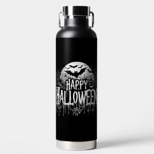 Vintage happy Halloween art Water Bottle