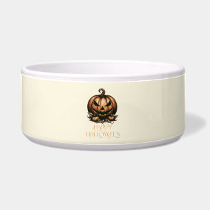Vintage happy Halloween pumpkin