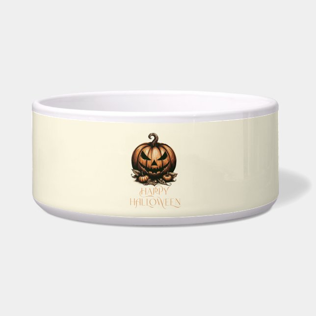 Vintage happy Halloween pumpkin (Front)