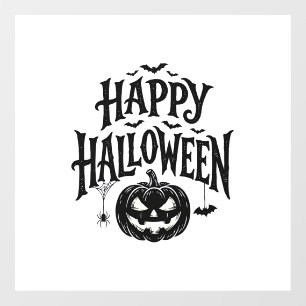 Vintage Happy Halloween Pumpkin Bat Shirt Design_1
