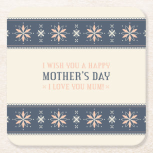 Vintage Happy Mother's Day   Coaster