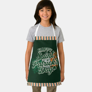 Vintage Happy Saint Patrick's day Apron