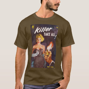 Vintage Hardboiled Detective Paperback Cover 4 T-Shirt