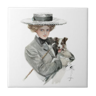 Vintage Harrison Fisher Tile