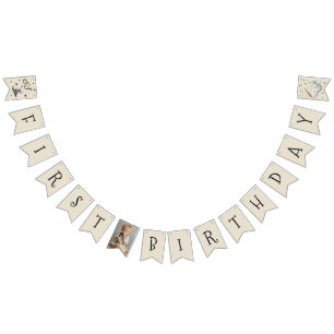 Vintage Harry Potter First Birthday Bunting