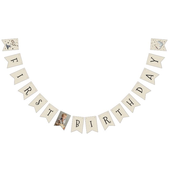 Vintage Harry Potter First Birthday Bunting (All)