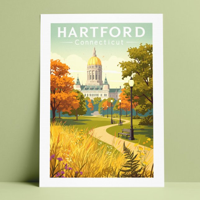 Vintage Hartford Connecticut Postcard (Creator Uploaded)