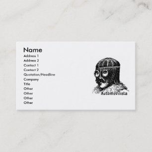 Vintage Hats Business Card