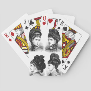 Vintage Hats Playing Cards
