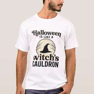 Vintage Haunted Castle Halloween Town Shirt Design