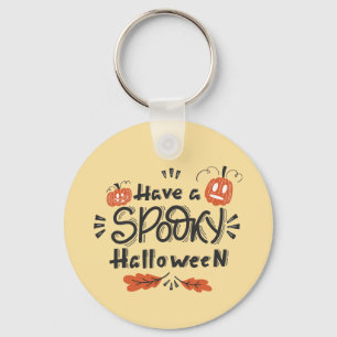 Vintage Have a Spooky Halloween  Key Ring