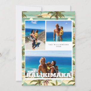Vintage Hawaii   Mele Kalikimaka Holiday Card