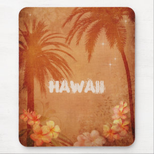 Vintage Hawaii Mouse Pad