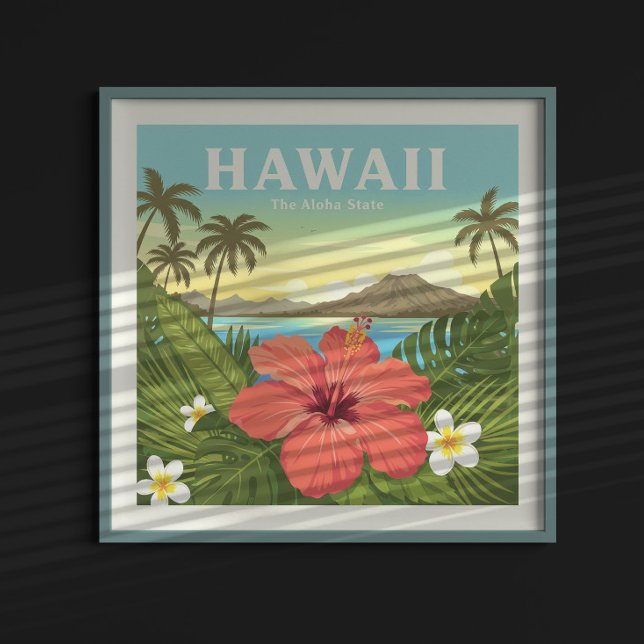 Vintage Hawaii Poster (Creator Uploaded)
