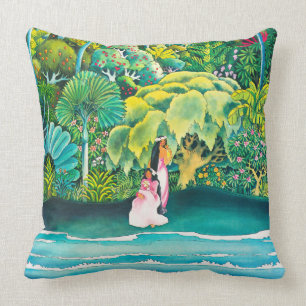 Vintage Hawaii Travel Cushion