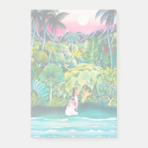 Vintage Hawaii Travel Poster Post-it Notes