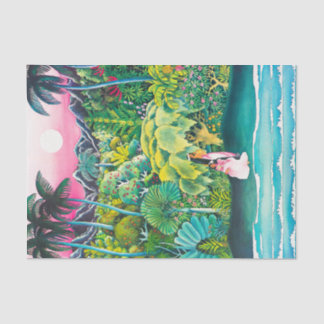 Vintage Hawaii Travel Tissue Paper