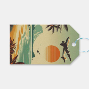 Vintage Hawaii/Tropical Gift Tags