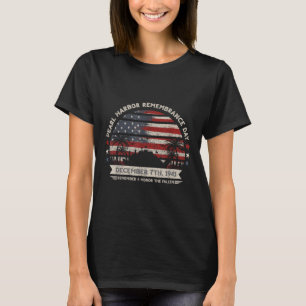 Vintage Hawaii Usa Flag Tee, Pearl Harbour T-Shirt